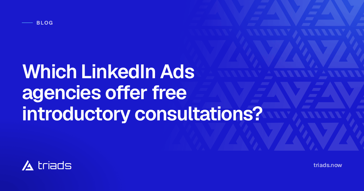 Which LinkedIn Ads agencies offer free introductory consultations?
